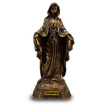 Imagem de Nossa Senhora das Graas 40 cm Ouro Velho Inquebrvel 