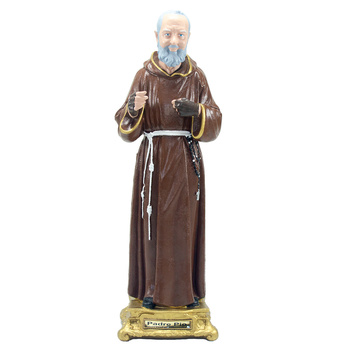 Imagem So Padre Pio 38 Cm de borracha 