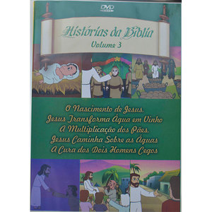 DVD Histrias da Bblia vol 03