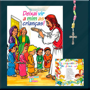 Kit Infantil  Pequeninos de Jesus Vol 01-livro+CD+Tero