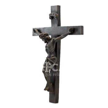 Imagem Crucifixo 39 Cm Barroco Inquebr�vel