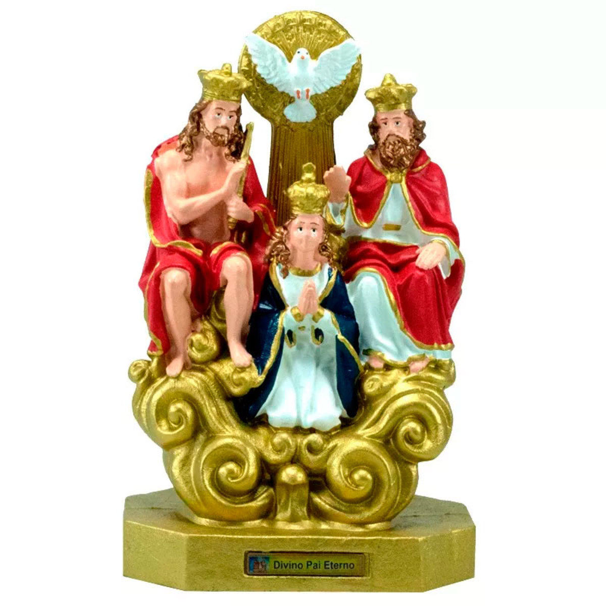 Imagem do Divino Pai Eterno Inquebrável 30cm