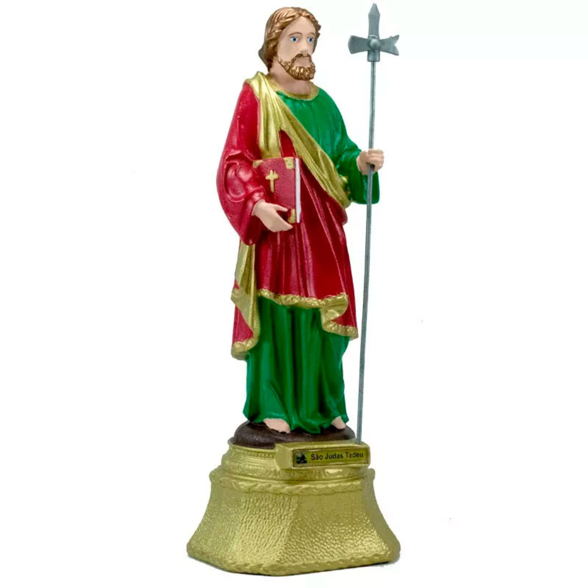 Imagem So Judas Tadeu Inquebrvel De Borracha  37 Cm