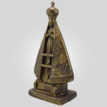 Imagem de Nossa Senhora Aparecida Ouro Velho 41Cm