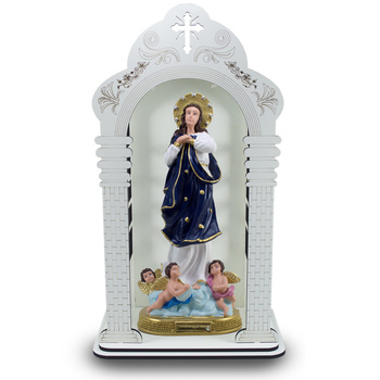 Capelo 60 cm com Imagem da Nossa Senhora da Imaculada Conceio