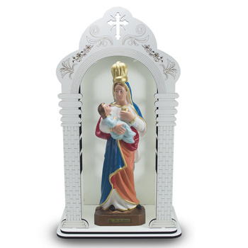 Capelo 60 cm com Imagem de  Nossa Senhora dos Remdios Inquebrvel