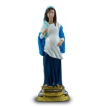 Imagem de Nossa Senhora Grvida 21 Cm de Borracha