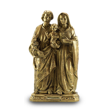 Imagem de Sagrada Famlia 40cm Ouro Velho Inquebrvel