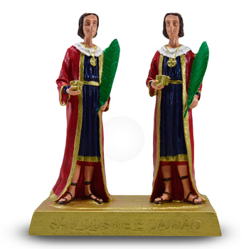 Imagem So Cosme e Damio 30 Cm Inquebrvel