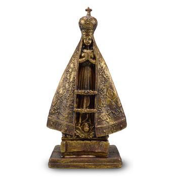 Imagem de Nossa Senhora Aparecida Ouro Velho 41Cm