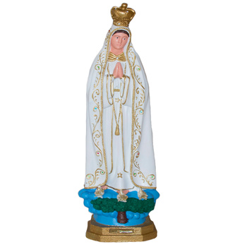 Imagem Nossa Senhora de Fátima (68Cm) de Borracha