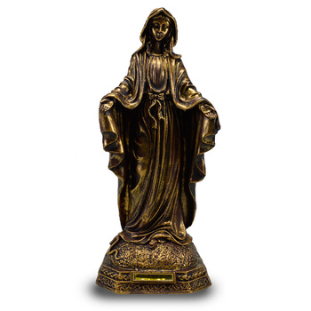 Imagem de Nossa Senhora das Graas 40 cm Ouro Velho Inquebrvel