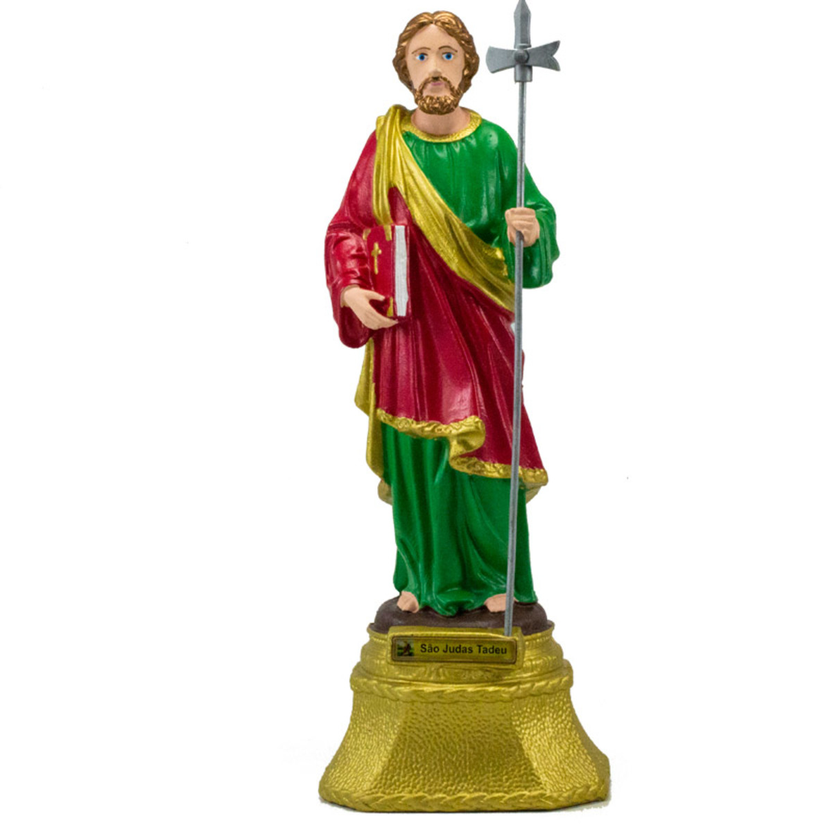 Imagem So Judas Tadeu Inquebrvel De Borracha  37 Cm