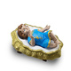 Menino Jesus na Manjedoura 30 Cm  Inquebrvel
