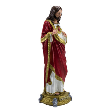 Imagem do Sagrado Corao de Jesus 38 Cm Inquebrvel 