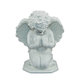 Imagem Anjo em Orao 30 Cm Branco Inquebrvel