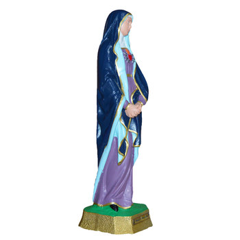 Imagem de Nossa Senhora das Dores Inquebrável de Borracha (40Cm)