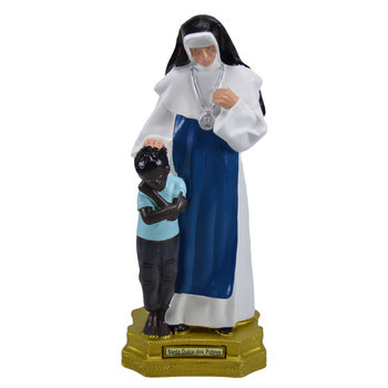 Imagem Santa Dulce 33Cm de borracha