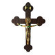 Crucifixo de madeira - So bento (com fixao para parede)