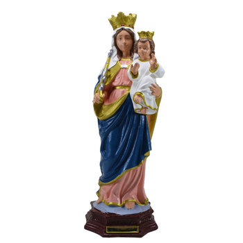 Imagem N.sra Auxiliadora 42 Cm Inquebrvel