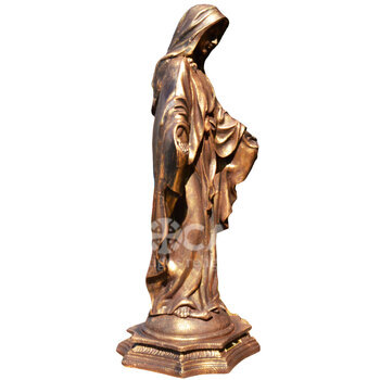 Nossa Senhora das Gra�as 60cm Ouro velho inquebr�vel