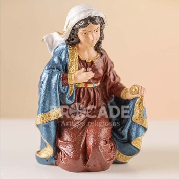 Pres�pio Natalino 14 Pe�as com 30 Cm-Inquebr�vel