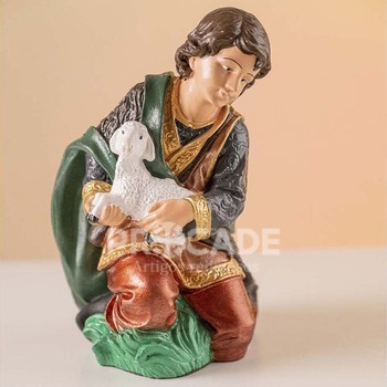 Pres�pio Natalino 14 Pe�as com 30 Cm-Inquebr�vel