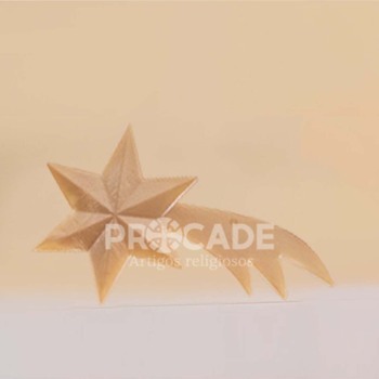 Pres�pio Natalino 14 Pe�as na cor Branca com Salm�o 30 cm-Inquebr�vel