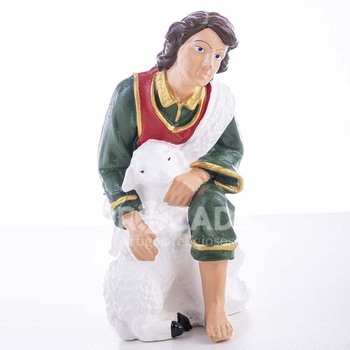 Pres�pio natalino 14 pe�as inquebr�vel 23 cm