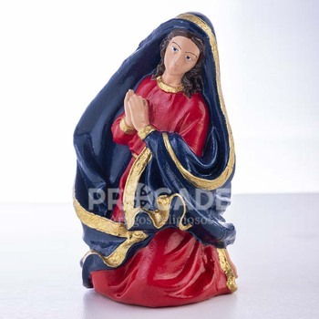 Pres�pio natalino 14 pe�as inquebr�vel 23 cm