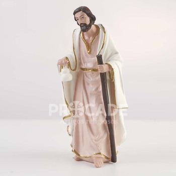 Pres�pio Natalino Branco 14 pe�as 23cm Inquebr�vel