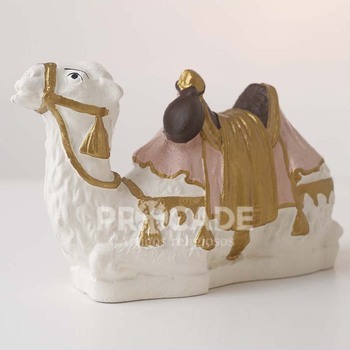 Pres�pio Natalino Branco 14 pe�as 23cm Inquebr�vel