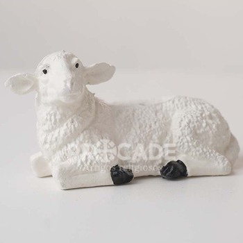 Pres�pio Natalino Branco 14 pe�as 23cm Inquebr�vel