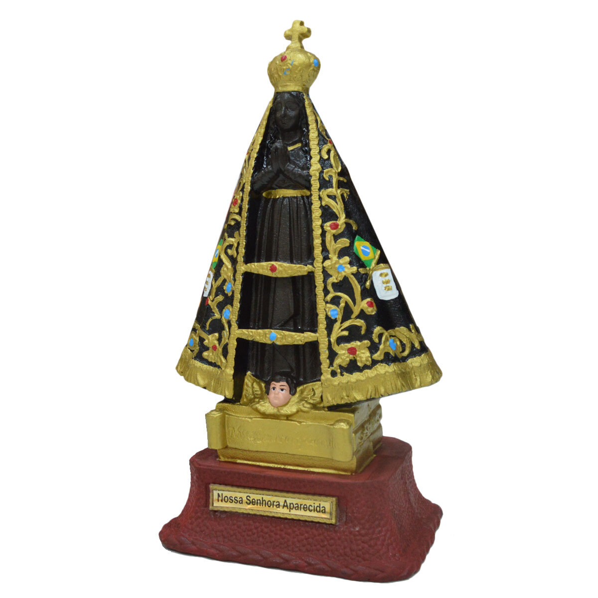 Imagem de Nossa Senhora Aparecida Inquebrvel 25cm