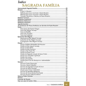 Livro edio especial Sagrada Familia 