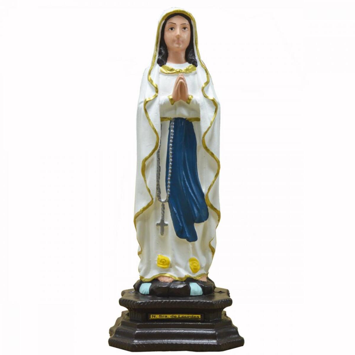 Imagem Nossa Senhora de Loudes 22 Cm Inquebrvel