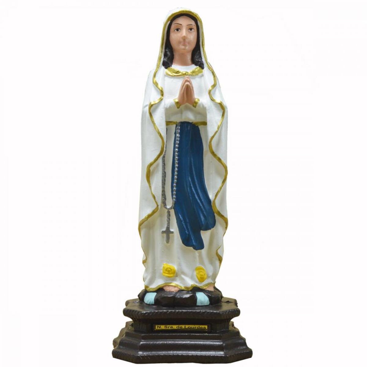 Imagem Nossa Senhora de Loudes 22 Cm Inquebrvel 