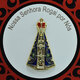 Mandala vermelha Nossa Senhora Aparecida 22 CM