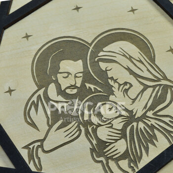 Mandala Octogonal Sagrada Fam�lia 22 CM