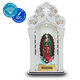 Capela 34 cm com Imagem de Nossa Senhora de Guadalupe Inquebrvel