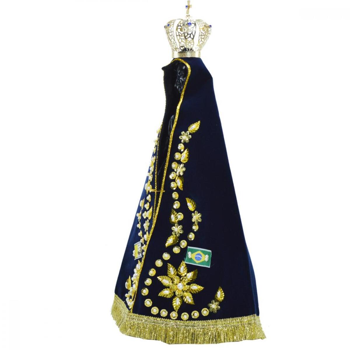 Imagem Rplica N.sra Aparecida 19 Cm C/manto 