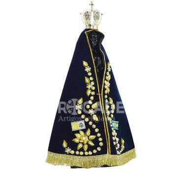 Imagem R�plica N.sra Aparecida 33 Cm C/manto