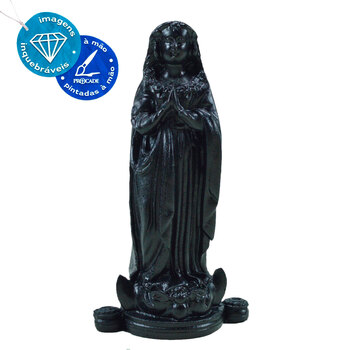 Imagem R�plica N.sra Aparecida 33 Cm C/manto