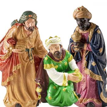 Imagem Os três Reis Magos 30 cm Inquebrável 