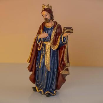 Os Tr�s Reis Magos 23 Cm Inquebr�vel 