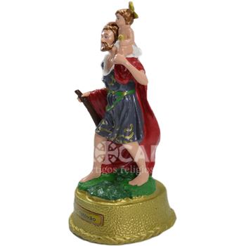 Capela 34 cm com Imagem de S�o Crist�v�o Inquebr�vel