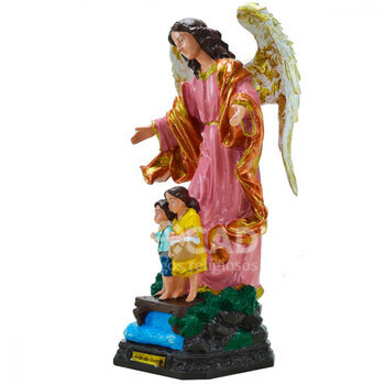 Imagem Anjo da Guarda 38 Cm Rosa Inquebr�vel