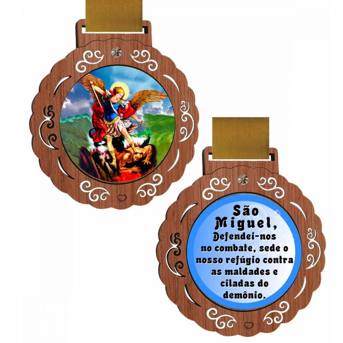 Escapulrio de Porta medalha de So Miguel