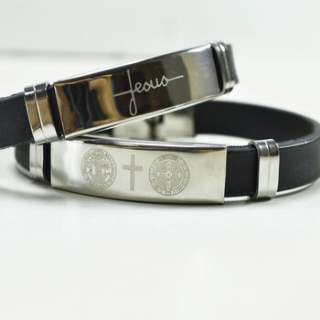 Pulseira Evangelizar de Silicone (12 Unidades)