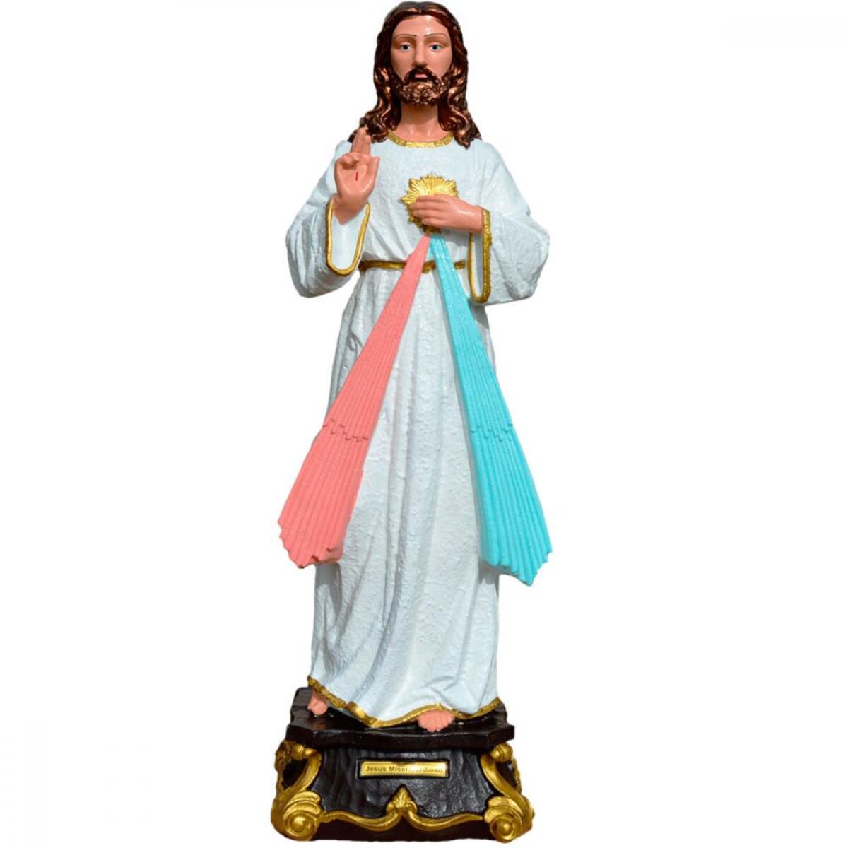 Imagem Jesus Misericordioso 60 cm Inquebrvel 